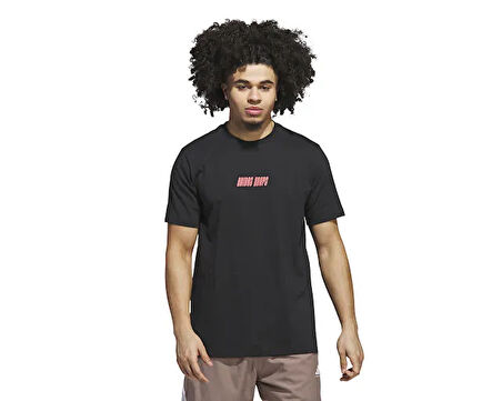 adidas Hd Novelty T 1 Erkek Basketbol Tişörtü JX1781 Siyah