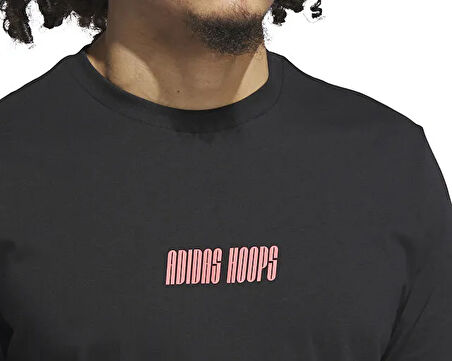 adidas Hd Novelty T 1 Erkek Basketbol Tişörtü JX1781 Siyah