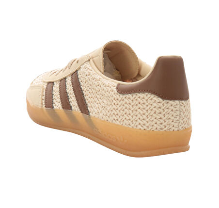 JS1418-K adidas Gazelle Indoor W Kadın Spor Ayakkabı S&amp;uuml;tl&amp;uuml; Kahve