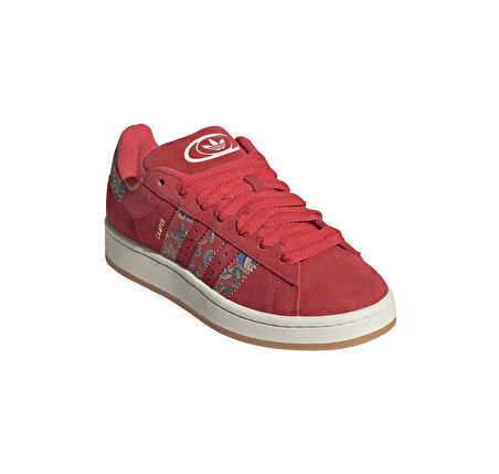 JS1330-K adidas Campus 00S X Liberty London Kadın Spor Ayakkabı Kırmızı