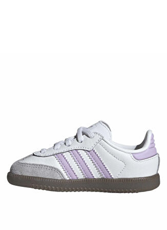 adidas Beyaz Bebek Yürüyüş Ayakkabısı JQ3193 SAMBA OG CF EL I