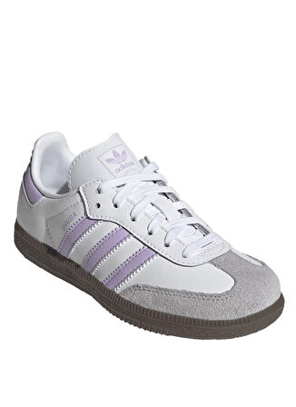 adidas Beyaz Kız Çocuk Yürüyüş Ayakkabısı JQ2839 SAMBA OG C