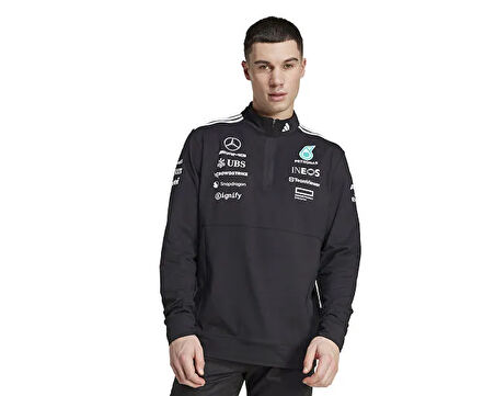 adidas Mer Tm Qzip M 2 Erkek Günlük Uzun Kollu Tişört JV5745 Siyah