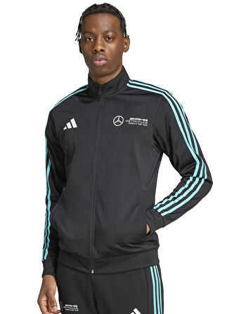 adidas JV5355 MER DNA TT M Siyah Normal Düz Erkek Zip Ceket