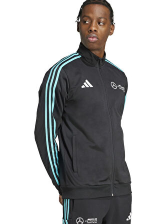 adidas JV5355 MER DNA TT M Siyah Normal Düz Erkek Zip Ceket