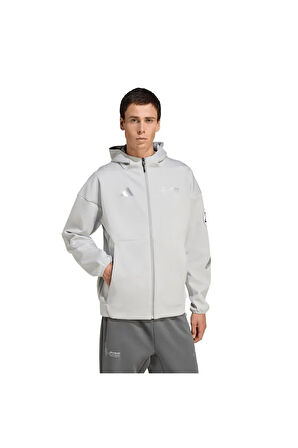 adidas Gri Erkek   Ceket MER SIL FZ HD M JW3473