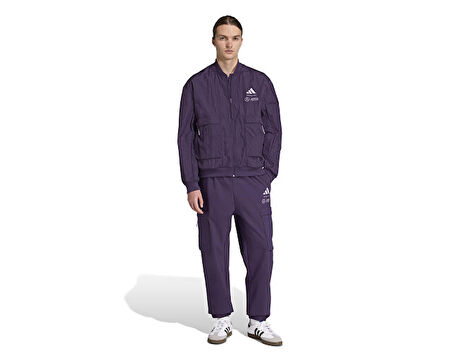 adidas Mer Pw Bmjkt M Erkek Günlük Ceket JX8818 Mor