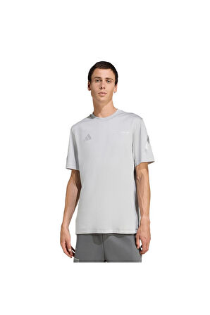 Erkek  Gri  T-Shirt MER SIL TEE M JW3481