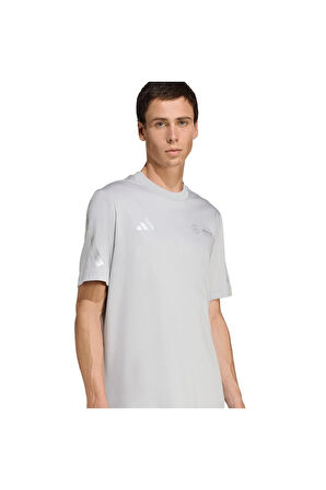 Erkek  Gri  T-Shirt MER SIL TEE M JW3481