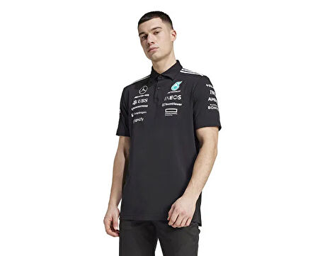 adidas Mer Tm Polo Bm Erkek Antrenman Polo Tişört JW5391 Siyah