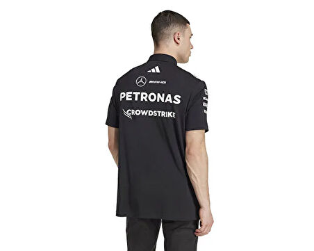 adidas Mer Tm Polo Bm Erkek Antrenman Polo Tişört JW5391 Siyah