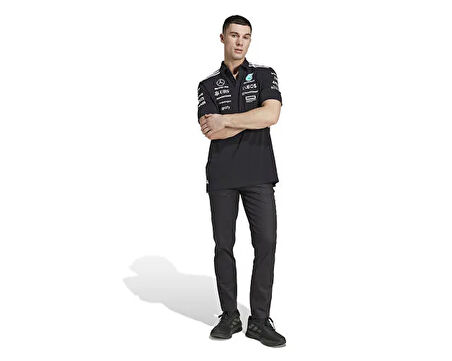 adidas Mer Tm Polo Bm Erkek Antrenman Polo Tişört JW5391 Siyah