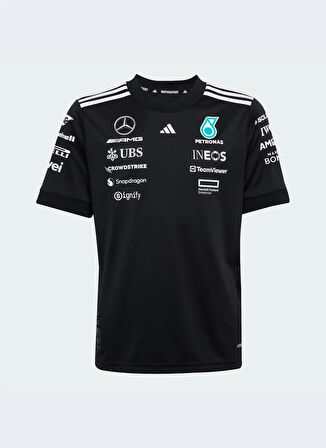 adidas Düz Siyah Erkek Çocuk T-Shirt JW5363-MER DR JSYB RY