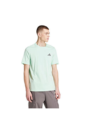 adidas Yeşil Erkek   T-Shirt MER PW GFXTEE M JY3033