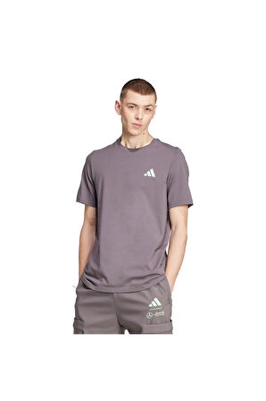 adidas Erkek Gri  T-Shirt MER PW GFXTEE M JY3032
