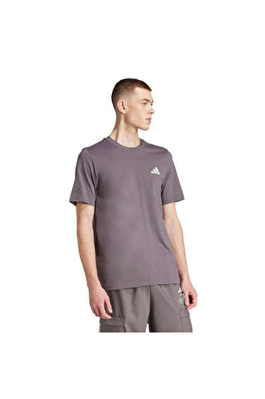 adidas Erkek Gri  T-Shirt MER PW GFXTEE M JY3032