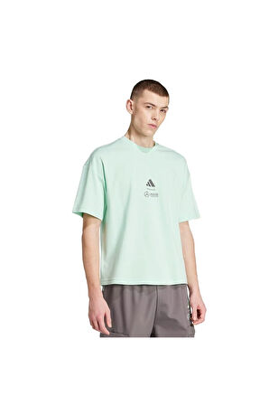 adidas Erkek Yeşil  T-Shirt MER PW TEE M JY3035