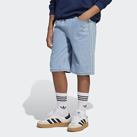 adidas JZ9938 DENIM GFX SHORT Çocuk Şort
