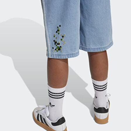 adidas JZ9938 DENIM GFX SHORT Çocuk Şort