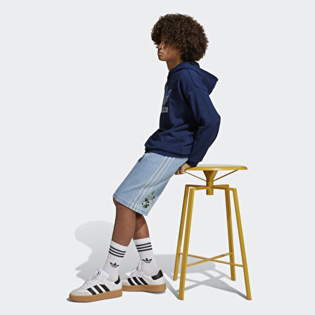 adidas JZ9938 DENIM GFX SHORT Çocuk Şort