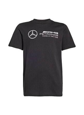 adidas Baskılı Siyah Erkek T-Shirt JZ0901-MER DNA GFTEE Y