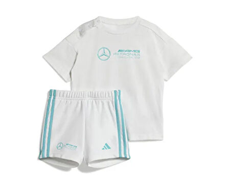 Adidas Mer Dna Bbyjgss Bebek Şortlu Takım JV5451 Beyaz