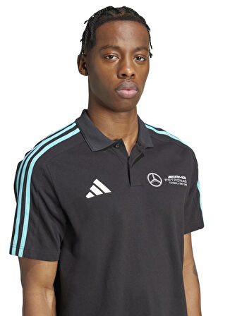 JV5430 MERCEDES DNA POLO M  Siyah  Regular Fit T-Shirt