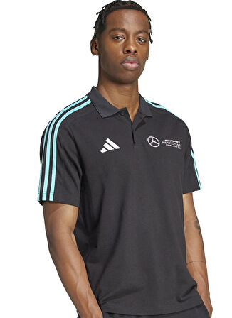 JV5430 MERCEDES DNA POLO M  Siyah  Regular Fit T-Shirt