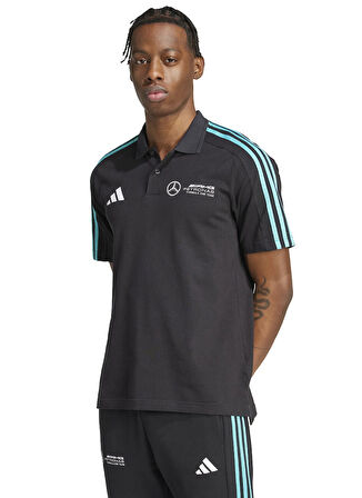 JV5430 MERCEDES DNA POLO M  Siyah  Regular Fit T-Shirt