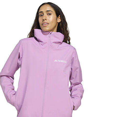 Multi Essentials 2L Rain Kadın Mor Outdoor Ceket JY0481