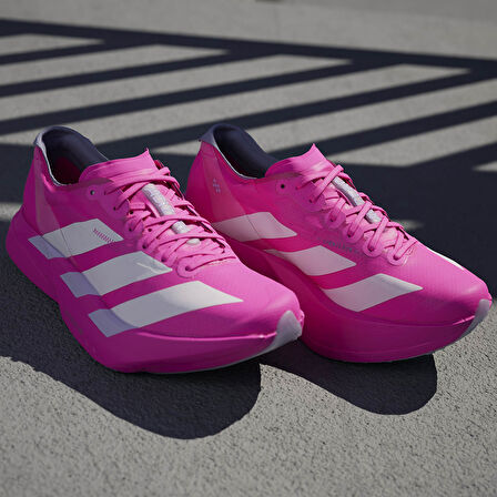 Adizero Adios Pro 4 Kadın Pembe Koşu Ayakkabısı JR1242