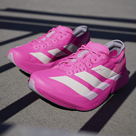 Adizero Adios Pro 4 Kadın Pembe Koşu Ayakkabısı JR1242