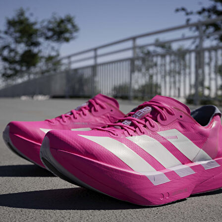 Adizero Adios Pro 4 Erkek Pembe Koşu Ayakkabısı JR1269