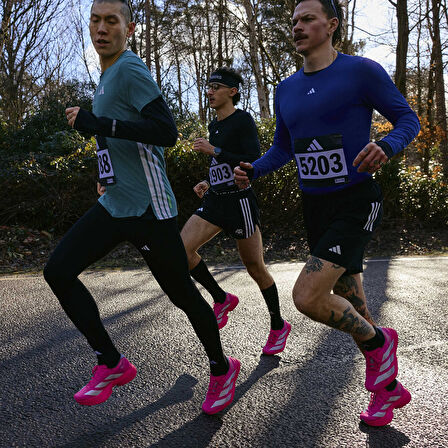 Adizero Adios Pro 4 Erkek Pembe Koşu Ayakkabısı JR1269