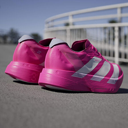 Adizero Adios Pro 4 Erkek Pembe Koşu Ayakkabısı JR1269