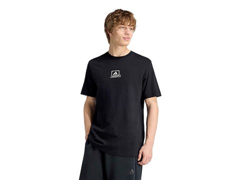 Adidas M CLKD I OFC T Erkek Günlük Tişört KC7083 Siyah