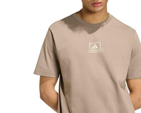 Adidas M CLKD I OFC T Erkek Günlük Tişört KC7081 Haki