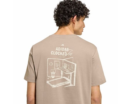 Adidas M CLKD I OFC T Erkek Günlük Tişört KC7081 Haki
