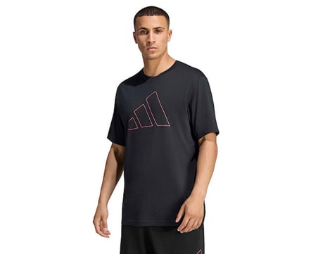 Adidas WE FR BL T Erkek Antrenman Tişörtü KS6306 Siyah
