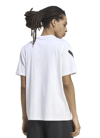 Adidas KF3797 M Z.N.E. TEE RE Beyaz Bisiklet Yaka Erkek T-Shirt