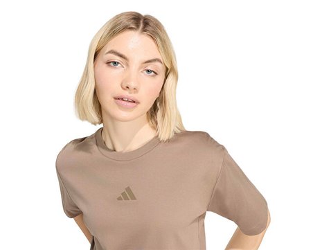 Adidas W Z.N.E. TEE Kadın Günlük Tişört KF6360 Haki