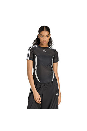 adidas Kadın  Siyah  T-shirt TIGHT SHEER TEE KE9795
