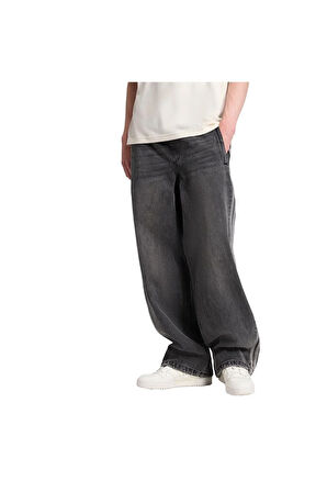 adidas Erkek  Siyah  Eşofman Altı ADILENIUM DENIM KF8543