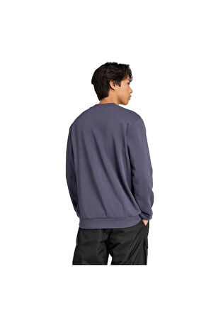 adidas Erkek  Mavi  Sweatshirt SNOW CREW KE2318
