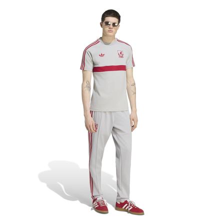 adidas Liverpool FC OG2 Erkek Gri Tişört