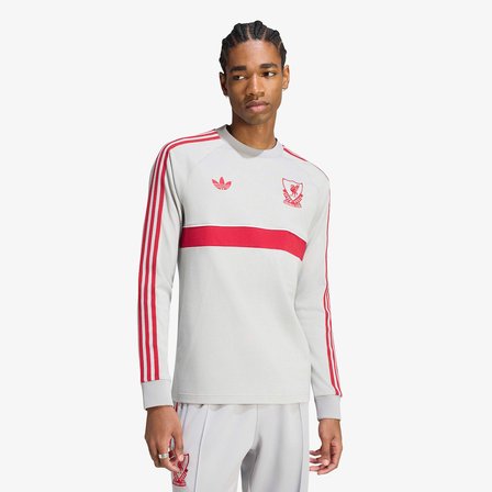 adidas Liverpool FC Originals Erkek Gri T-Shirt