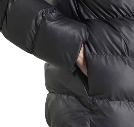 KF2707-E adidas Ess Sd Puf J Erkek Mont Siyah