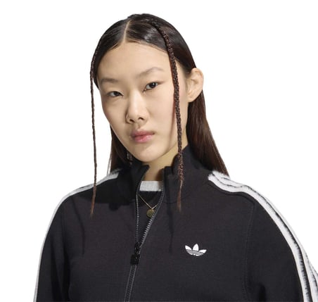 KS7366-K adidas Knıt Fb Tt Kadın Ceket Siyah