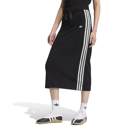 KS9373-K adidas Knıt Skırt Kadın Elbise - Etek Siyah