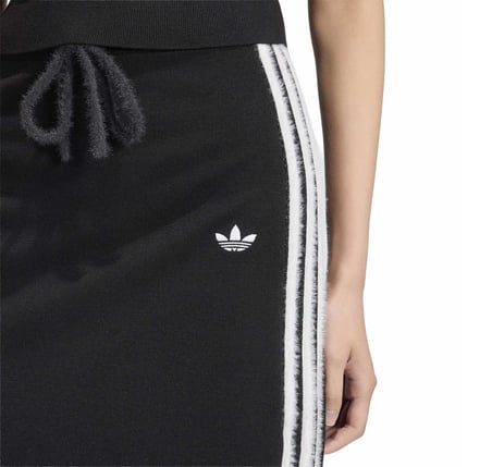 KS9373-K adidas Knıt Skırt Kadın Elbise - Etek Siyah
